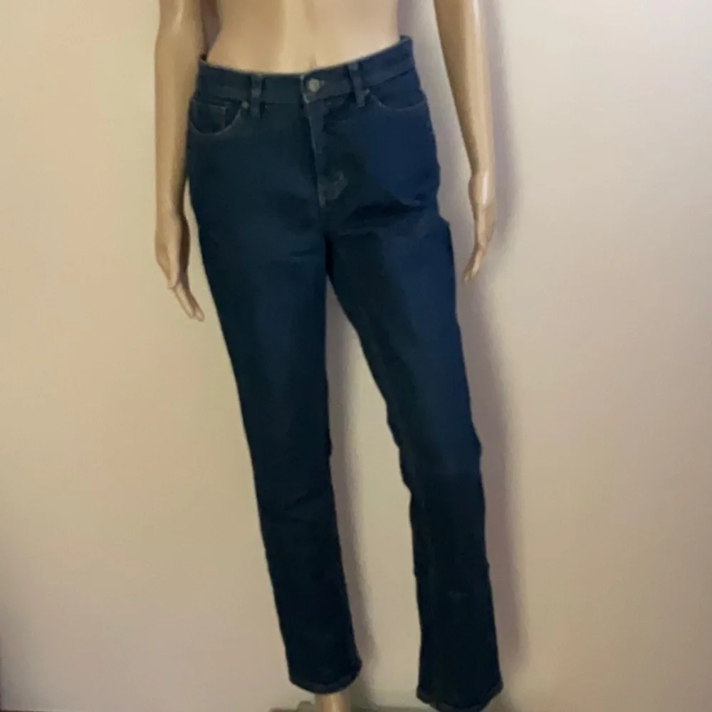 D & Co Women’s 5 Pocket Stretch Denim Jeans Straight Leg - Picture 1 of 13